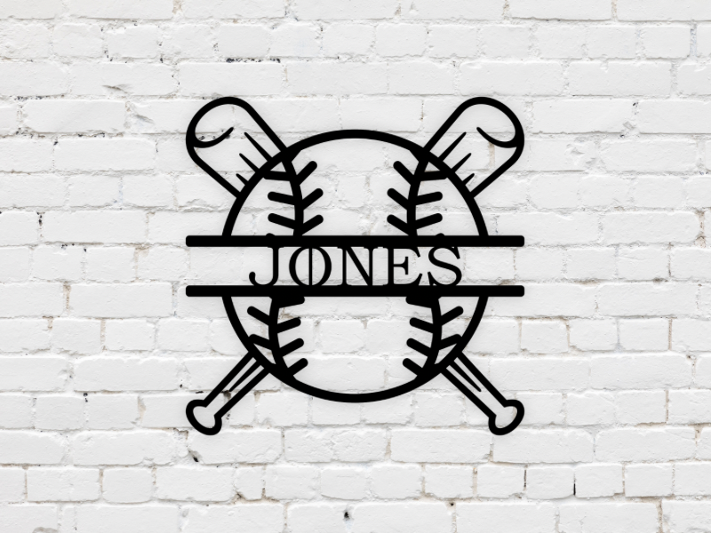 Home Run Heroes: Personalized Baseball Sign - Celebrate Your Team or Family