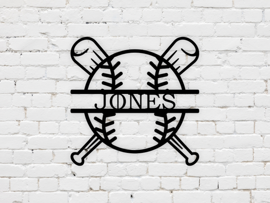 Home Run Heroes: Personalized Baseball Sign - Celebrate Your Team or Family
