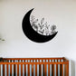 "Metallic Moon" Metal Sign