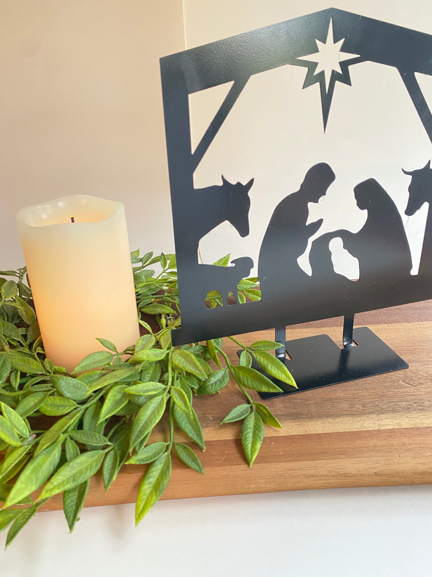 Elevate Your Nativity Display with Our Metal 9" Nativity Scene Stand!